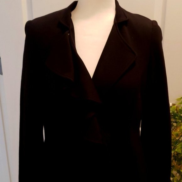 International Concepts Long Dress Coat Size M - Picture 2 of 8